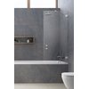 Стационарная шторка для ванны Radaway Essenza Pro Brushed Nickel PNJ II 90 (10101090-91-01) Essenza Pro Стационарные 
