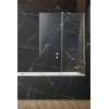 Раздвижная шторка для ванны Radaway Furo Brushed Gold PND II 100R (10109538-99-01R+10112494-01-01) Furo Раздвижные 