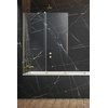 Раздвижная шторка для ванны Radaway Furo Brushed Gold PND II 140L (10109738-99-01L+10112694-01-01) Furo Раздвижные 