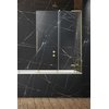 Раздвижная шторка для ванны Radaway Furo SL Brushed Gold PND II 110R (10309588-99-01R+10112544-01-01) Radaway Furo SL Розсувні