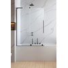 Раздвижная шторка для ванны Radaway Furo SL Brushed GunMetal PND II 110L (10309588-92-01L+10112544-01-01) Furo SL Раздвижные 