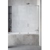 Раздвижная шторка для ванны Radaway Furo SL Brushed Nickel PND II 100R (10309538-91-01R+10112494-01-01) Radaway Furo SL Розсувні