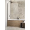 Стационарная шторка для ванны Radaway Modo NEW Brushed GunMetal PNJ II 70 (10006070-92-01) Modo New Стационарные 