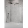 Душевая перегородка Radaway Essenza Pro Black Walk-in III 95x95 см (10103095-54-01+10103095-54-01+389000-54) walk-in Прозрачное