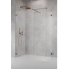 Душевая перегородка Radaway Essenza Pro Brushed Copper Walk-in III 95x75 см (10103095-93-01+10103075-93-01+389000-93) walk-in Прозоре
