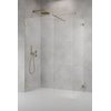 Душевая перегородка Radaway Essenza Pro Brushed Gold Walk-in III 100x95 см (10103100-99-01+10103095-99-01+389000-99) walk-in Прозрачное