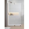 Душевая перегородка Radaway Furo Brushed Copper Walk-in 100L (10106538-93-01L+10110494-01-01) walk-in Прозрачное
