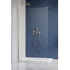 Душевая перегородка Radaway Modo New Brushed Gold II 160 см (389164-99-01) walk-in Прозоре
