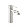 Смеситель для раковины Grohe Essence, суперсталь (24171DC1) Для раковины Нерж. сталь