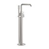 Напольный смеситель для ванны Grohe Essence, суперсталь (25248DC1) Для ванны Нерж. сталь