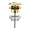 Донный клапан Grohe, холодный рассвет (65807GL0) Push-open Для раковин 