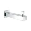  Настенный излив для ванны 170 мм с переключателем Grohe Eurocube, хром (13304000) GroheEurocube Настенные скрытые