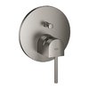 Смеситель с переключателем на 2 положения Grohe Plus, графит матовый (24060AL3) Для ванны, Для душа Графит матовый