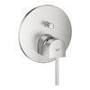 Смеситель с переключателем на 2 положения Grohe Plus, суперсталь (24060DC3) Для ванны, Для душа Нерж. сталь