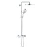 Душевая система с термостатом Grohe Rainshower Smartactive 310, хром (26647000) Душевые стойки Хром