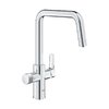 Змішувач для кухні з підключенням до фільтру Grohe Blue Pure Eurosmart, хром (30583000) Для кухні Хром