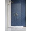 Душевая перегородка Radaway Modo SL Brushed Gold II 70 см (10319074-99-01L) walk-in Прозоре