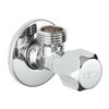 Вентиль угловой универсальный 1/2" Grohe, хром (2201600M) Grohe 