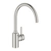 Смеситель для кухонной мойки Grohe Eurosmart Cosmopolitan, суперсталь (32843DC2) Для кухни Нерж. сталь