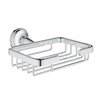 Поличка для ванни Grohe Essentials Authentic, хром (40659001) Полички Grohe