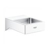 Держатель для мыльницы, стакана Grohe Selection Cube, хром (40865000) Держатели для аксессуаров, Мыльницы Grohe