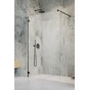 Душевая перегородка Radaway Essenza Pro Black Walk-in 60 см (10103060-54-01) walk-in Прозоре
