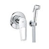 Комплект для гигиенического душа Grohe BauLoop, хром (UA11104201) Гигиенические души Хром