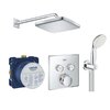 Термостатическая душевая система для ванны Grohe Eurosmart SmartControl, хром (UA26415SC1) Душевые комплекты (системы) Хром