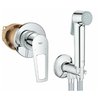 Комплект для гигиенического душа Grohe BauLoop, хром (UA2904200B) Гигиенические души Хром