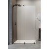 Душевая перегородка Radaway Furo SL Black Walk-in 90L (10306488-54-01L+10110444-01-01) walk-in Прозоре