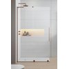 Душевая перегородка Radaway Furo SL Brushed Copper Walk-in 80L (10306438-93-01L+10110394-01-01) walk-in Прозрачное