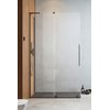 Душевая перегородка Radaway Furo SL Brushed GunMetal Walk-in 100L (10306538-92-01L+10110494-01-01) walk-in Прозоре