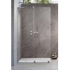 Душевая перегородка Radaway Furo SL Brushed Nickel Walk-in 120L (10306638-91-01L+10110594-01-01) walk-in Прозрачное