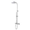 Душевая стойка с термостатическим смесителем GRB Aura, хром (75425750TL) Душевые стойки Хром