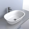Раковина накладная Fancy Marble Jay 540, белый (9306101) На столешницу Овальные