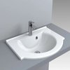 Раковина вбудована Fancy Marble Anna 600, білий (1506101) Вбудовувані зверху 