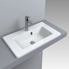 Раковина вбудована Fancy Marble Annabelle 700, білий матовий (4007103) Вбудовувані зверху 