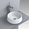 Раковина накладна Fancy Marble Diana 420, білий (4904101) На стільницю 