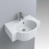 Раковина накладная Fancy Marble Comfort 612, белый (906101) На столешницу, Подвесные Овальные, Прямоугольные