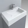 Раковина накладна Fancy Marble Shelly 800, білий (8708101) На стільницю, Підвісні 