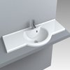 Раковина встраиваемая Fancy Marble Anna 1200, белый (1512101) Встраиваемые сверху Круглые, Прямоугольные