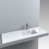 Раковина вбудована Fancy Marble Lauretta 1500 R, білий (5815401) Вбудовувані зверху 