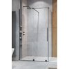 Душевая кабина Radaway Furo Brushed GunMetal KDJ 110Lx70 (10104572-92-01L+10110530-01-01+10113070-01-01) Прямоугольные Прозрачное