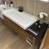 Мебельный комплект с тумбой 125 см Fancy Marble MIlos 480 и раковиной FLY 1000 (MILOS 1250 С Fl100) Fancy Marble Мебельные комплекты