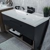 Меблевий комплект Fancy Marble Mill 90 з раковиною Jessel 900, графіт матовий (MILL - 900 з Je) Fancy Marble Меблеві комплекти