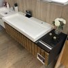 Меблевий комплект з тумбою 90 см Fancy Marble MIlos 460 і раковиною Ricco 900 (MILOS 900 з Ri90) Fancy Marble Меблеві комплекти