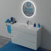 Меблевий комплект з тумбою і раковиною, 120х71 см Fancy Marble Barbados C-Line, білий матовий (Barbados CL М) Fancy Marble Меблеві комплекти
