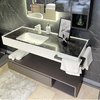 Мебельный комплект с тумбой и раковиной, 130х50 см Fancy Marble FIERIA (FIERIA) Fancy Marble Мебельные комплекты