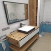 Мебельный комплект Fancy Marble MELVIN, шпон/белый (АО7711+АО11827-1) Fancy Marble Мебельные комплекты