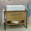 Мебельный комплект Fancy Marble LOFT с раковиной MARES 600 (AO15280 Ma) Fancy Marble Мебельные комплекты